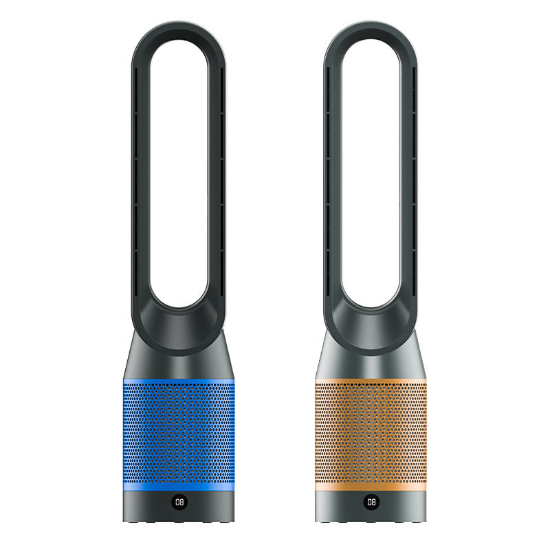 Customized Bladeless Ultra-Quiet Electric Fan Energy-Saving Floor Fan Air Circulation Floor Fan Cooling And Heating Dual-Use Air Conditioning Fan