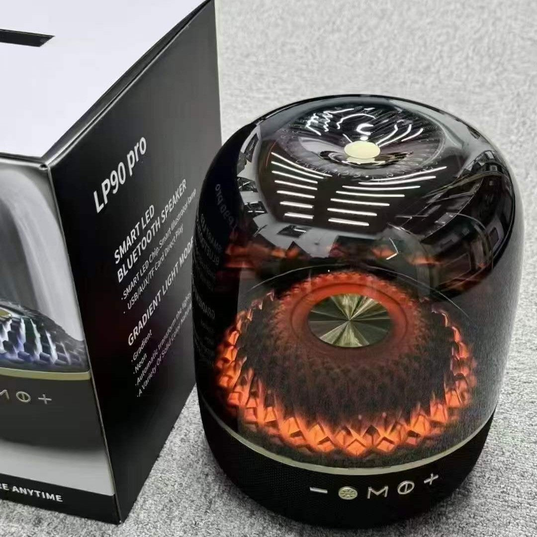 Lp90Pro Harman Kardon Glass Bluetooth Speaker New Model Smart High-Power High-Quality Home And Outdoor Audio System